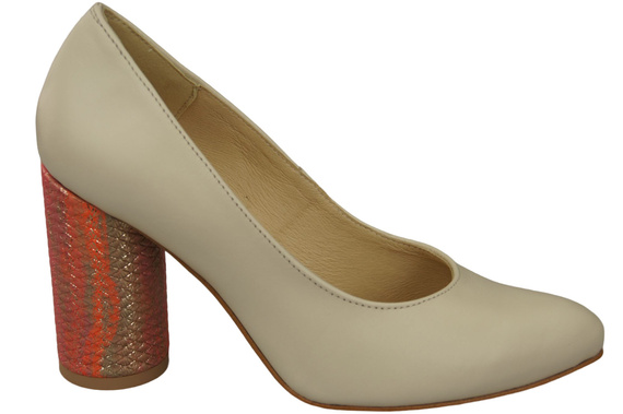 Women's shoes Pumps Natural leather 194 ElitaBut
