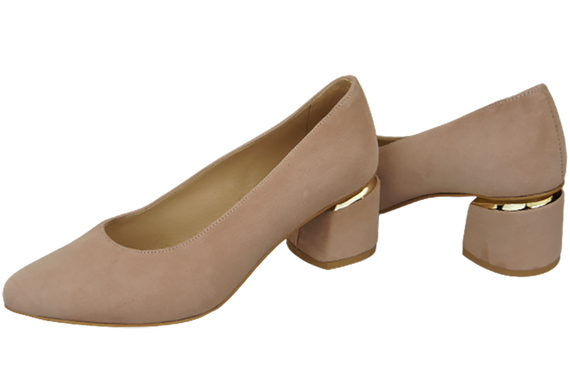 Women's footwear Women's pumps Suede leather 143 ElitaBut