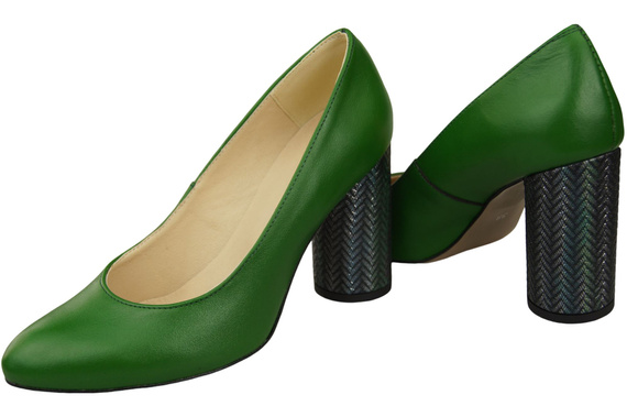 Women's shoes Pumps Natural leather 194 ElitaBut