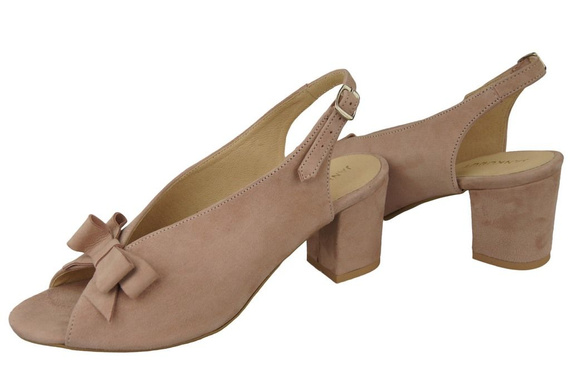 Shoes for women Sandals natural leather Suede 148 ElitaBut