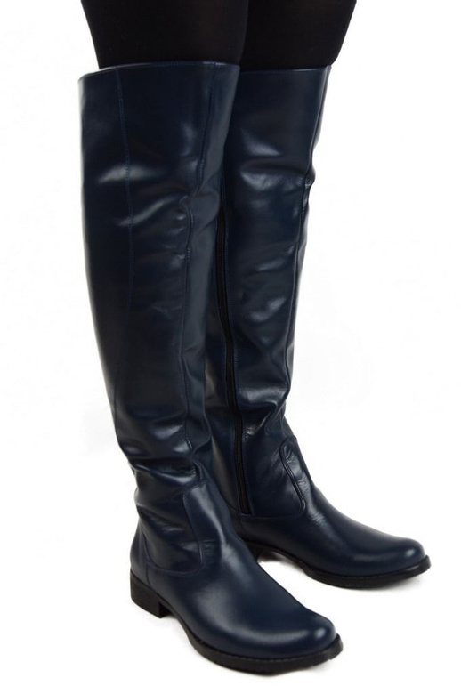 Shoes Boots Women Boots Over the knee boots Over the knee Natural Leather 121 ElitaBut