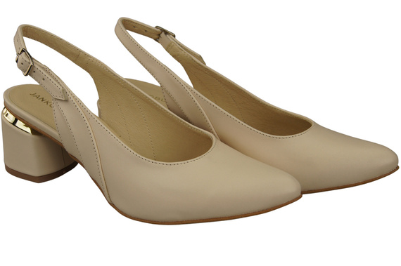 Women's Shoes Sandals Natural Leather 196 ElitaBut