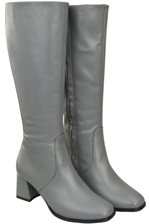 Comfortable Footwear Women's Boots Low Heel Natural Leather 212 ElitaBut