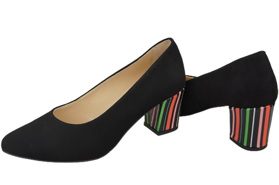 Women's footwear Women's pumps Suede leather 158 Z ElitaBut