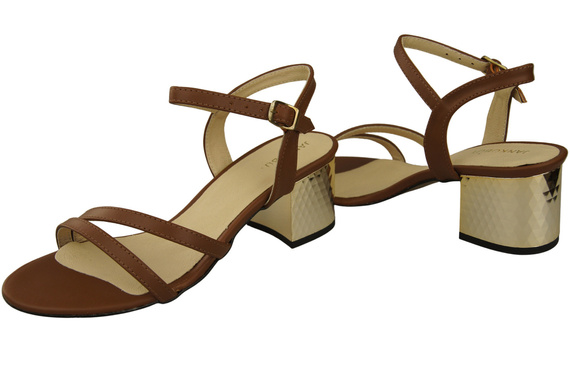 Women's Shoes Sandals Natural Leather 197 ElitaBut