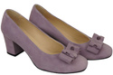 Women's shoes Pumps Natural leather suede 163 ElitaBut
