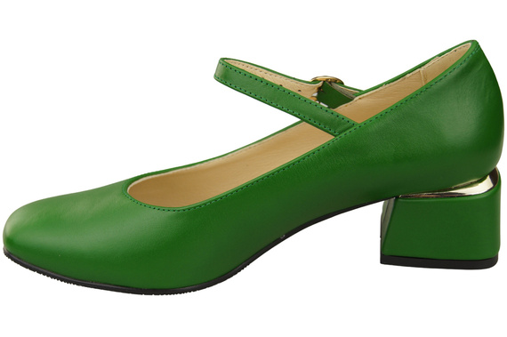 Women's shoes Pumps with a strap, natural leather 202 ElitaBut