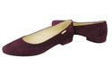 Women's shoes Ballerinas natural leather Suede 131 ElitaBut