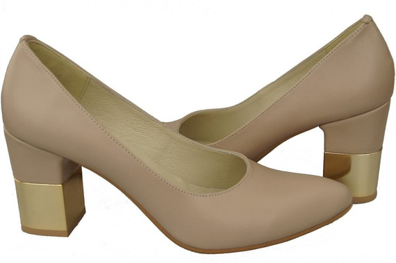 Women's shoes Pumps Natural leather 144 ElitaBut