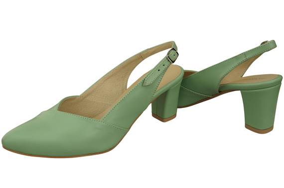 Women's Shoes High Heel Sandals Natural Leather 217 ElitaBut