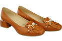 Women's shoes Pumps Natural leather 195 ElitaBut