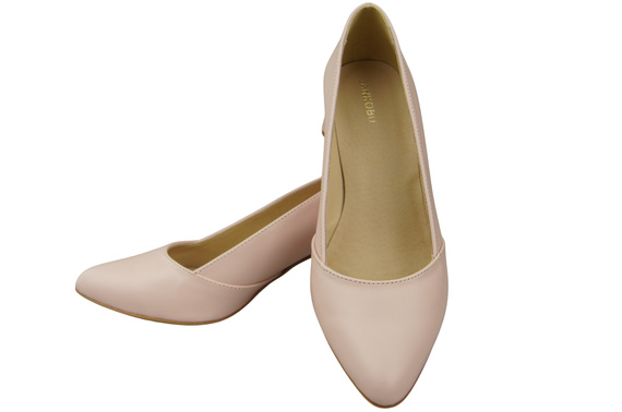 Women’s Pumps Genuine Leather Pointed Toe Heel ElitaBut 221