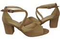 Women's shoes Sandals natural leather Suede 111 ElitaBut