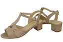 Women's Shoes Sandals Natural Leather 169 ElitaBut