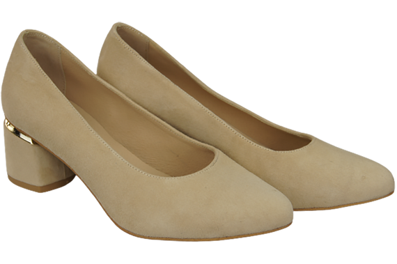 Women's footwear Women's pumps Suede leather 143 ElitaBut