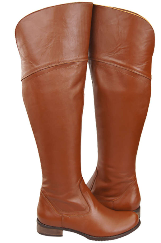 Shoes Boots Women Boots Over-the-knee boots Over-the-knee natural leather 638 ElitaBut