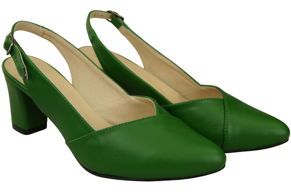 Women's Shoes High Heel Sandals Natural Leather 217 ElitaBut