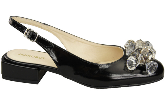 Women's Shoes Sandals with Crystals Natural Leather 215 ElitaBut