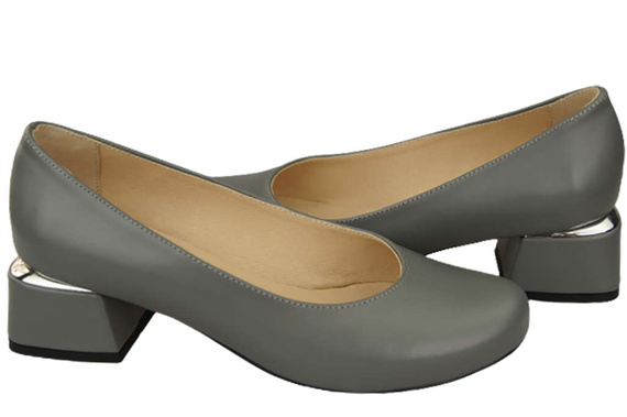 Women's shoes Pumps Natural leather 159 ElitaBut