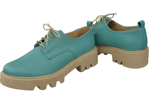 Women's shoes Lace-up leather Natural 180 ElitaBut