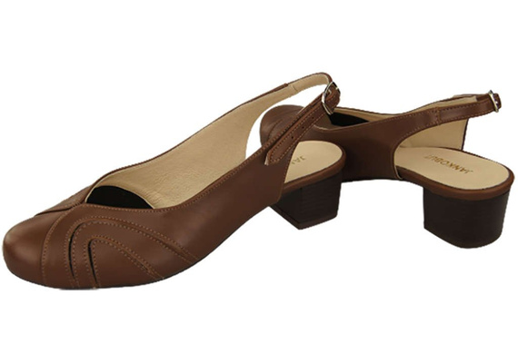 Footwear Women Sandals natural leather 842 ElitaBut