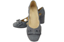 Women's shoes Pumps Natural leather suede 182 ElitaBut