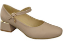Women's shoes Pumps with a strap, natural leather 202 ElitaBut
