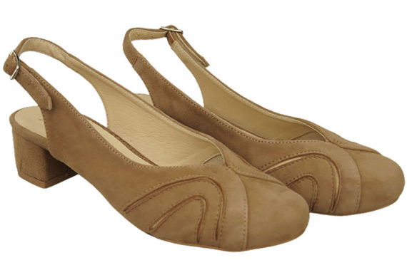 Footwear Women Sandals natural leather 842 Z ElitaBut