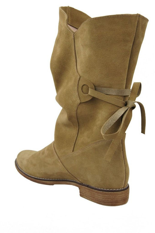 Shoes Women's boots Winter natural leather velor 999 Z ElitaBut