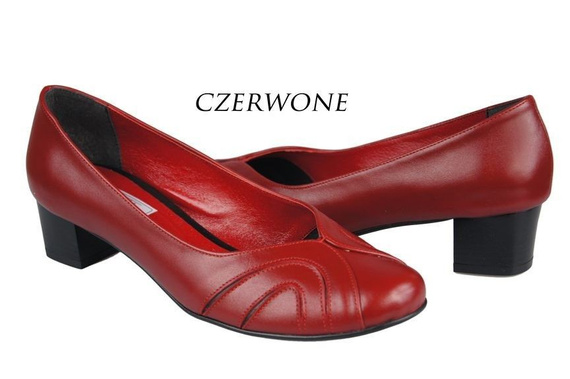 Women's shoes Pumps natural leather 786 ElitaBut