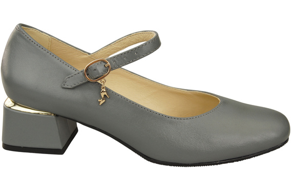 Women's shoes Pumps with a strap, natural leather 202 ElitaBut