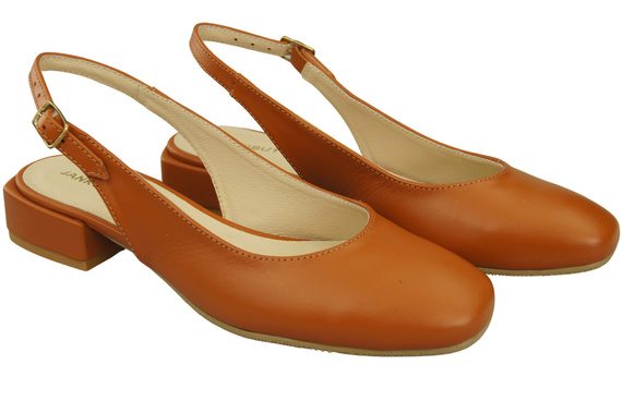 Women's Shoes Sandals Flat Heel Natural Leather 206 ElitaBut