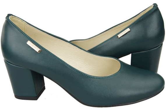 Women's Shoes Pumps Natural Grain Leather 125 ElitaBut