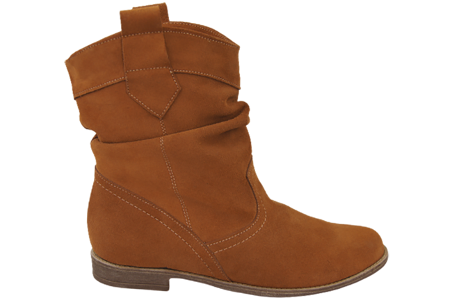 Shoes Women's boots Saszki Winter natural leather velor 117 Z ElitaBut