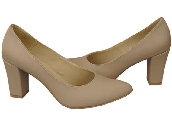 Women's shoes Pumps Natural leather 170 ElitaBut