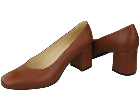 Women's shoes Pumps Natural leather 171 ElitaBut