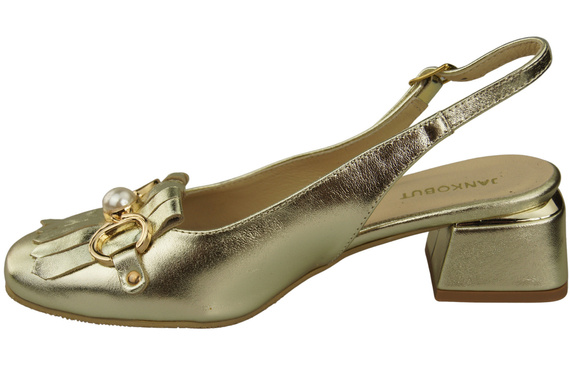 Women's Shoes Sandals Decorated with Fringes Natural Leather 208 ElitaBut