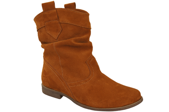 Shoes Women's boots Saszki Winter natural leather velor 117 Z ElitaBut