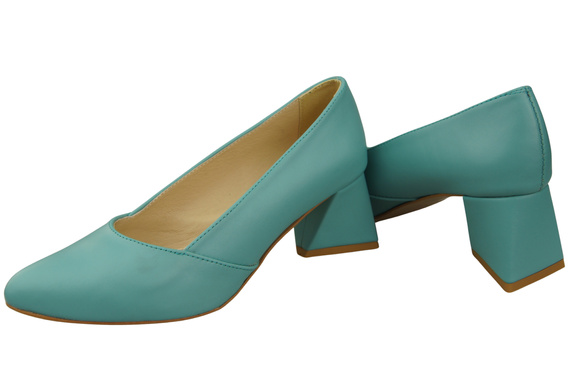 Women’s Pumps Genuine Leather Pointed Toe Heel ElitaBut 221