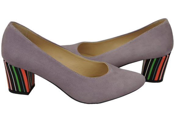 Women's footwear Women's pumps Suede leather 158 Z ElitaBut