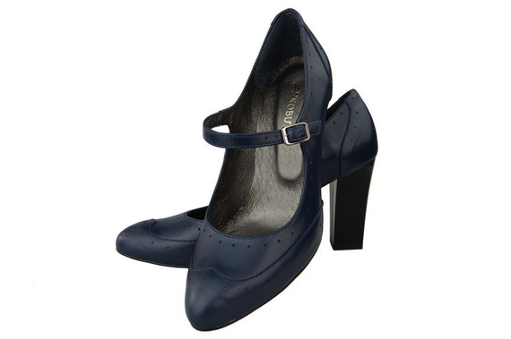 Women's shoes Pumps natural leather 958 ElitaBut