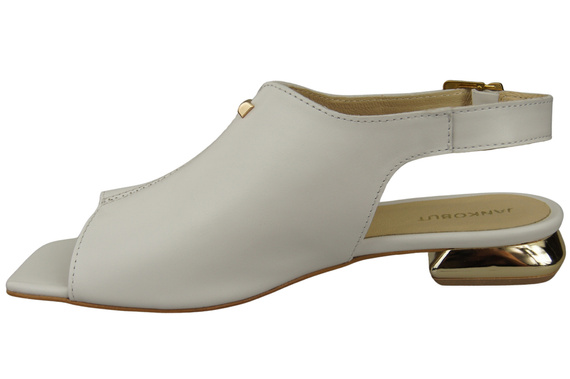 Comfortable Women's Shoes Sandals Flat Gold Heel Natural Leather 207 ElitaBut