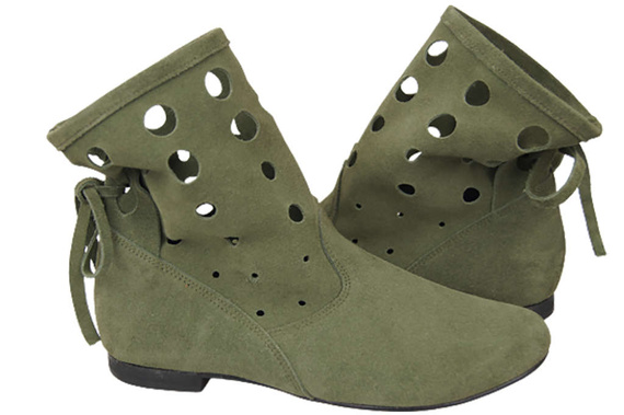 Shoes Boots Women's natural leather velor 160 ElitaBut