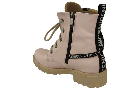 Footwear Boots Women's boots with the inscription NICE Natural Leather 173 Z ElitaBut