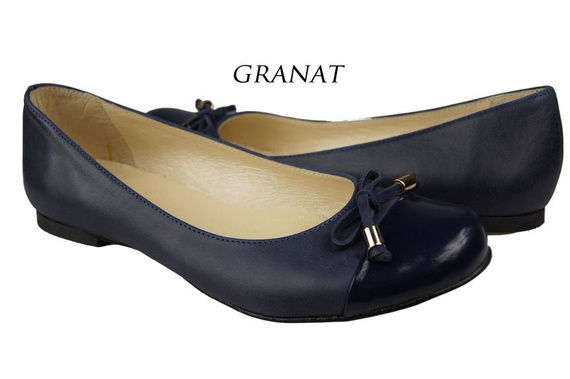 Shoes Ballerinas Women's natural leather 895 ElitaBut