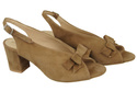 Shoes for women Sandals natural leather Suede 148 ElitaBut