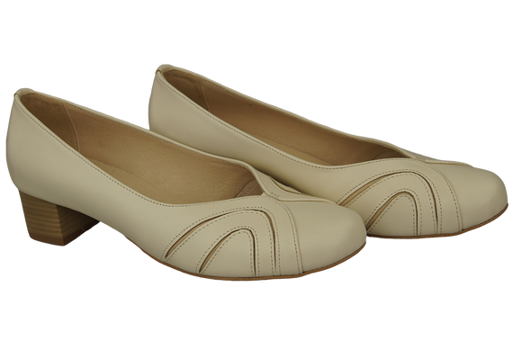 Women's shoes Pumps natural leather 786 ElitaBut