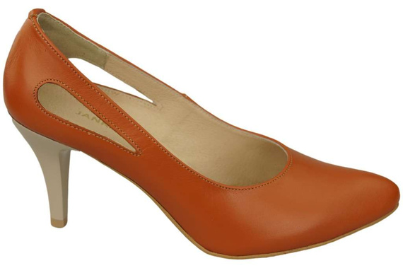 Women's shoes Pumps Natural leather 166 ElitaBut