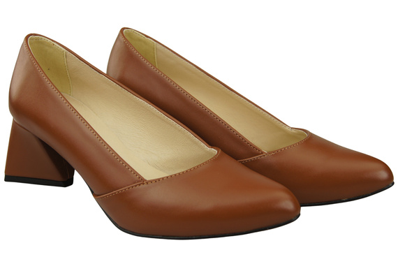 Women’s Pumps Genuine Leather Pointed Toe Heel ElitaBut 221