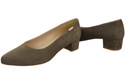 Comfortable Women's Shoes  in Genuine Suede Leather 220 Z ElitaBut
